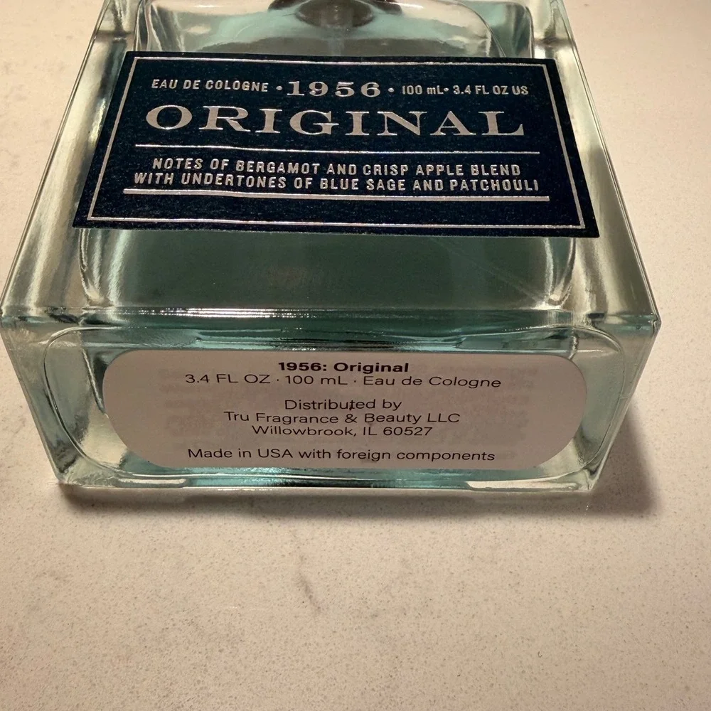 1956 Original Eau De Cologne NEW 3.4 fl oz (100‎ mL) by Tru Fragrance New No Box